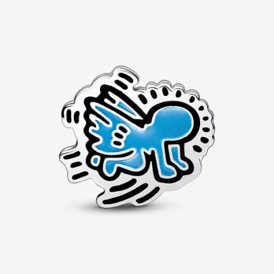 Пандора Шарм «Блискучий ангел» Keith Haring™ x Pandora 792219C01